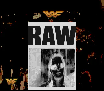 WWF Raw (Europe) screen shot title